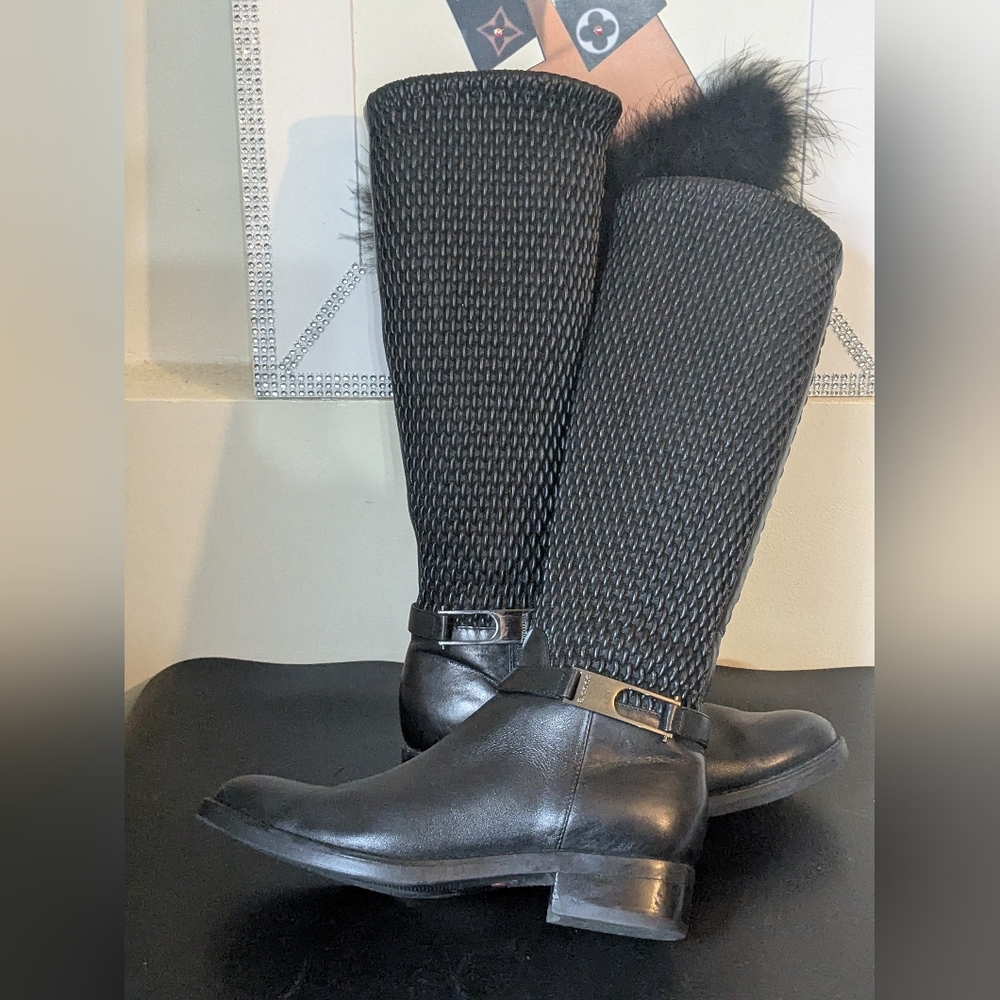 Blondo "Emma" Aqua Protect Waterproof Leather Riding Boots